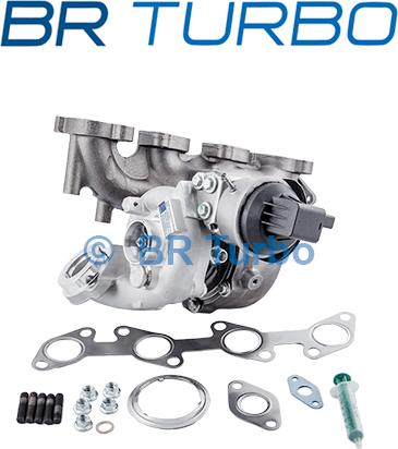 BR Turbo BRTX7553 - Турбина, компрессор unicars.by