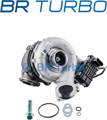 BR Turbo BRTX7552 - Турбина, компрессор unicars.by