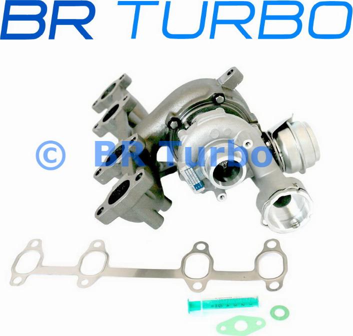 BR Turbo BRTX7001 - Турбина, компрессор unicars.by