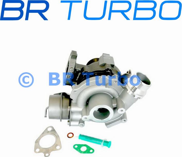 BR Turbo BRTX7304 - Турбина, компрессор unicars.by