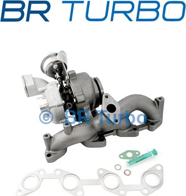 BR Turbo BRTX7303 - Турбина, компрессор unicars.by