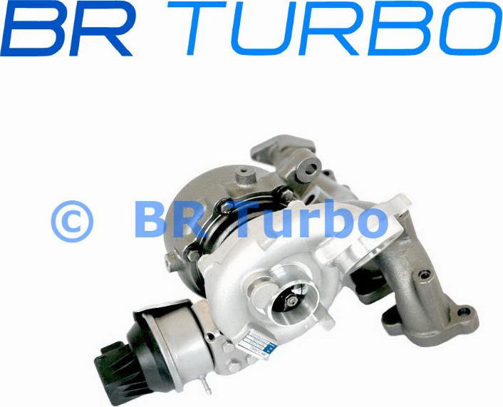 BR Turbo BRTX7326 - Турбина, компрессор unicars.by