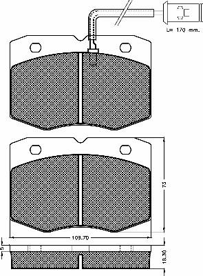 Textar 507.4146.85 - Тормозные колодки, дисковые, комплект unicars.by