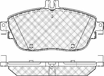 Dynamatrix DBP4245 - Тормозные колодки, дисковые, комплект unicars.by