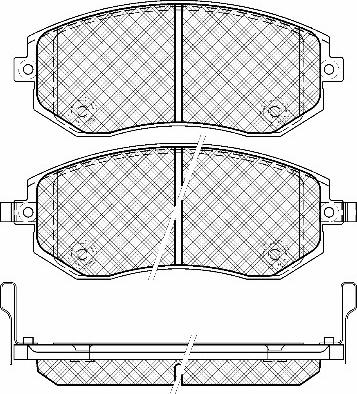 AISIN SN915P - Тормозные колодки, дисковые, комплект unicars.by