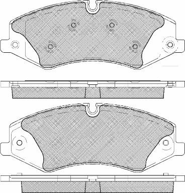 CAR PNT0061C - Тормозные колодки, дисковые, комплект unicars.by