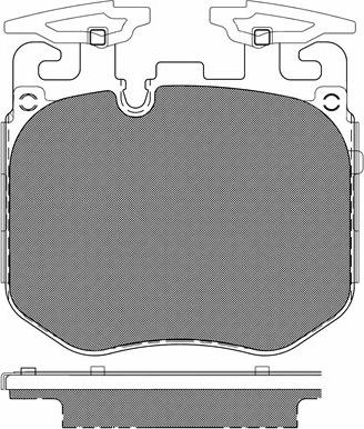 FTE 9001817 - Тормозные колодки, дисковые, комплект unicars.by