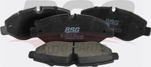 BSG BSG 90-202-001 - Тормозные колодки, дисковые, комплект unicars.by