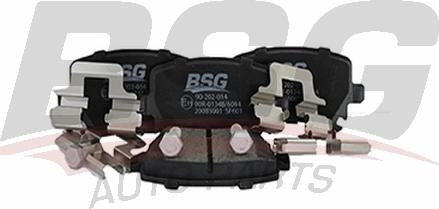 BSG BSG 90-202-014 - Тормозные колодки, дисковые, комплект unicars.by