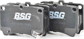 BSG BSG 40-200-041 - Тормозные колодки, дисковые, комплект unicars.by