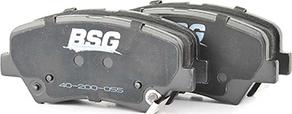 BSG BSG 40-200-055 - Тормозные колодки, дисковые, комплект unicars.by