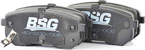 BSG BSG 40-200-006 - Тормозные колодки, дисковые, комплект unicars.by