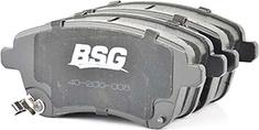 BSG BSG 40-200-008 - Тормозные колодки, дисковые, комплект unicars.by