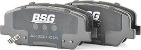 BSG BSG 40-200-015 - Тормозные колодки, дисковые, комплект unicars.by