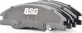 BSG BSG 40-200-010 - Тормозные колодки, дисковые, комплект unicars.by