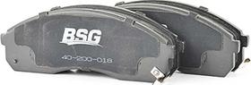 BSG BSG 40-200-018 - Тормозные колодки, дисковые, комплект unicars.by