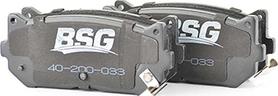 BSG BSG 40-200-033 - Тормозные колодки, дисковые, комплект unicars.by