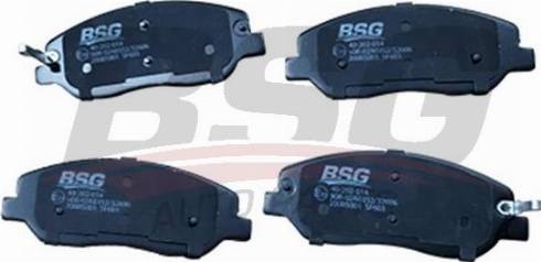 BSG BSG 40-202-014 - Тормозные колодки, дисковые, комплект unicars.by