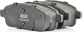 BSG BSG 65-200-020 - Тормозные колодки, дисковые, комплект unicars.by