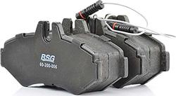 BSG BSG 60-200-006 - Тормозные колодки, дисковые, комплект unicars.by