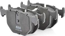 BSG BSG 15-200-006 - Тормозные колодки, дисковые, комплект unicars.by