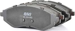 BSG BSG 16-200-003 - Тормозные колодки, дисковые, комплект unicars.by