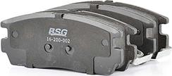 BSG BSG 16-200-002 - Тормозные колодки, дисковые, комплект unicars.by