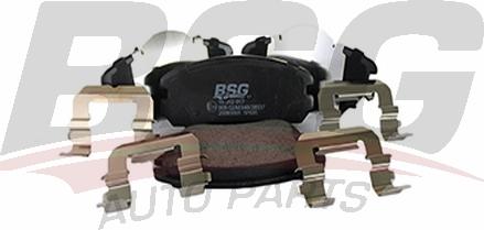 BSG BSG 16-202-017 - Тормозные колодки, дисковые, комплект unicars.by