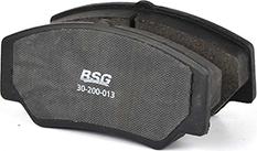 BSG BSG 30-200-013 - Тормозные колодки, дисковые, комплект unicars.by