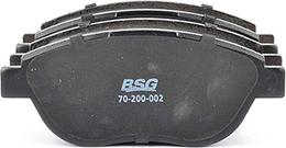 BSG BSG 70-200-002 - Тормозные колодки, дисковые, комплект unicars.by