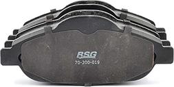 BSG BSG 70-200-019 - Тормозные колодки, дисковые, комплект unicars.by