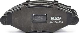 BSG BSG 70-200-010 - Тормозные колодки, дисковые, комплект unicars.by