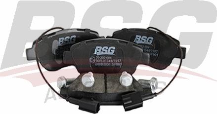 BSG BSG 70-202-004 - Тормозные колодки, дисковые, комплект unicars.by