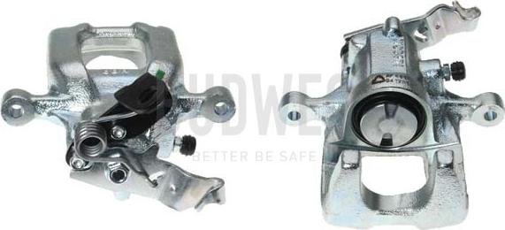 Budweg Caliper 344417 - Тормозной суппорт unicars.by