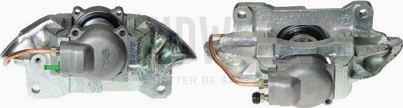 Budweg Caliper 34441 - Тормозной суппорт unicars.by