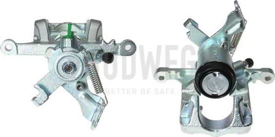 Budweg Caliper 344544 - Тормозной суппорт unicars.by