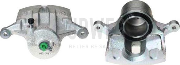 Budweg Caliper 344522 - Тормозной суппорт unicars.by