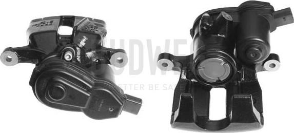 Budweg Caliper 344687 - Тормозной суппорт unicars.by