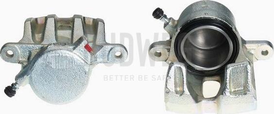 Budweg Caliper 344163 - Тормозной суппорт unicars.by