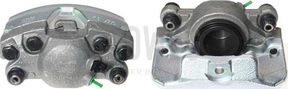 Budweg Caliper 344358 - Тормозной суппорт unicars.by