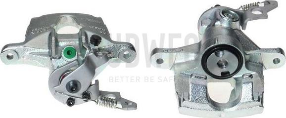 Budweg Caliper 344334 - Тормозной суппорт unicars.by