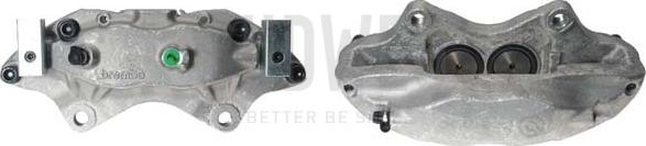 Budweg Caliper 344761 - Тормозной суппорт unicars.by