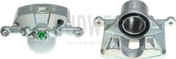 Budweg Caliper 344714 - Тормозной суппорт unicars.by