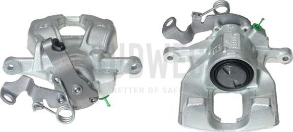 Budweg Caliper 345414 - Тормозной суппорт unicars.by