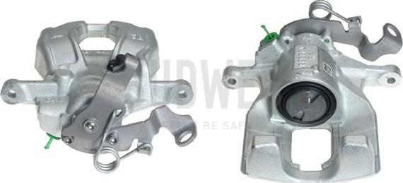 Budweg Caliper 345415 - Тормозной суппорт unicars.by