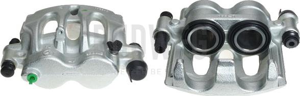 Budweg Caliper 345525 - Тормозной суппорт unicars.by