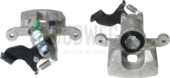 Budweg Caliper 345338 - Тормозной суппорт unicars.by