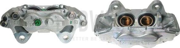 Budweg Caliper 345337 - Тормозной суппорт unicars.by