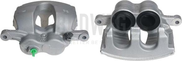 Budweg Caliper 345757 - Ремкомплект, тормозной суппорт unicars.by