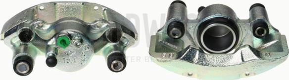 Budweg Caliper 341510 - Тормозной суппорт unicars.by